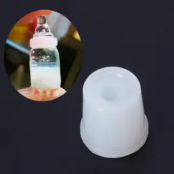 JAVRICK Мини Бутылка для комления молоком кулон полимерный литой формы силиконовые формы для изготовления ювелирных изделий 3,5x3 см/
