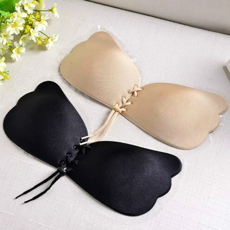 New Sexy Bra Push Up Selfadhesive Silicone Breast Petal Chest Paste