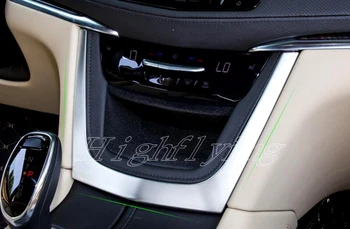 

Car Styling Accessories Interior Gear Central Console U Shape Cover Trim ABS For Cadillac XT5 2016 2017
