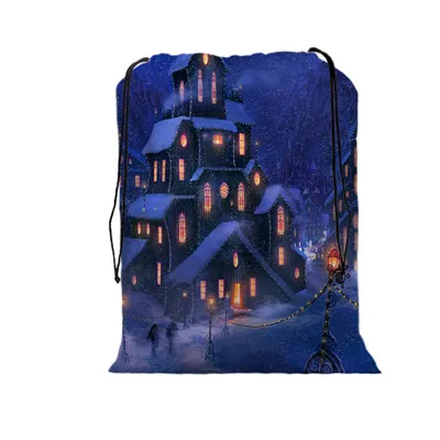 Crowsdale, уникальная женская сумка на заказ, скоростной карман, 3D принт, сумки на плечо, Merry Christmas, на завязках, байковые сумки, 32 см x 40 см - Цвет: 12
