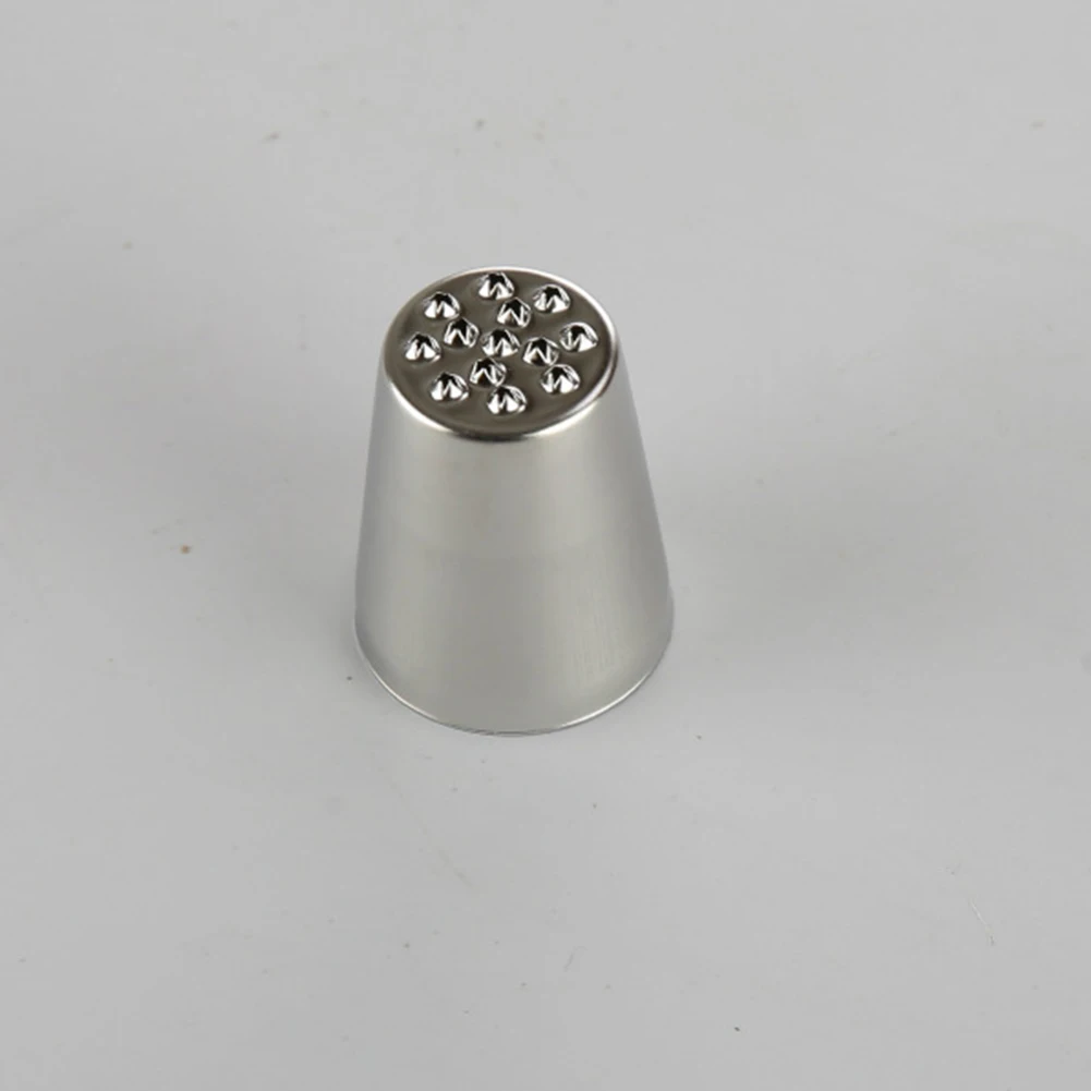 3PCS New Stainless Steel Grass Nozzles Fondant Icing Piping Tips Pastry Tubes Set Cake Decorating Tools Rose Flower Shaped | Дом и сад