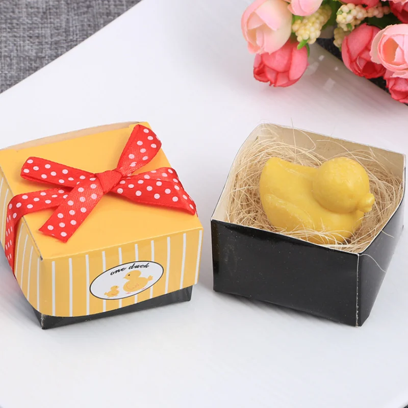 Wholesale Mini Soap Cute Shape Wedding Supplies Gift Small Small Boxed Soap Creative Small Gift Convenience Wedding Gift TSLM1