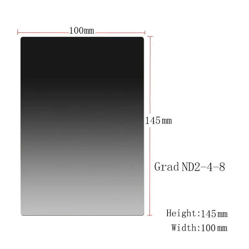 100*150 фильтр для камеры квадратный нейтральной плотности полный ND 2 4 8 16, градиентный ND 2 4 8 16 квадратный фильтр серии Cokin Z для Canon Nikon