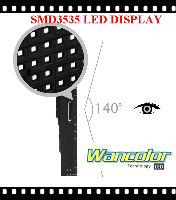 P10 открытый SMD3535 полноцветный светодиодный модуль дисплея (320*160 мм) 32*16 пикселей RGB