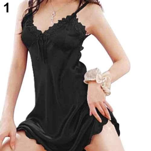 ArrivalFshion женское сексуальное кружевное белье Babydoll платье ночная рубашка Белье для