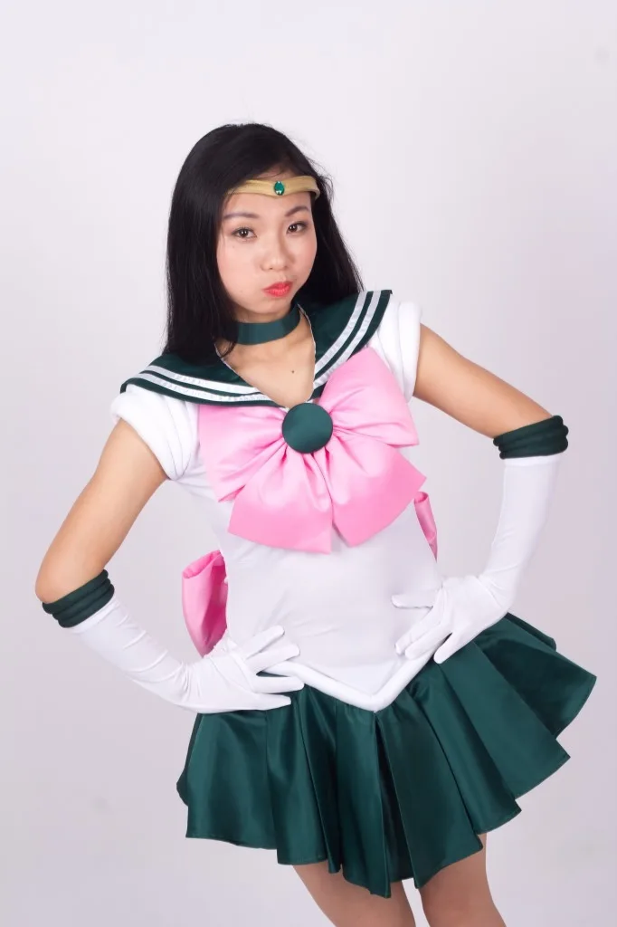 Sailor saturn взрослый размер плюс сексуальный костюм Супер Сейлор Мун для детей