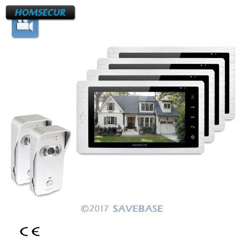 HOMSECUR Wired Video Door Entry Phone Call System with 700TVL HD CMOS Camera and 7 TFT Color Screen HOMSECUR Wired Video Door Entry Phone Call System with 700TVL HD CMOS Camera and 7 TFT Color Screen
