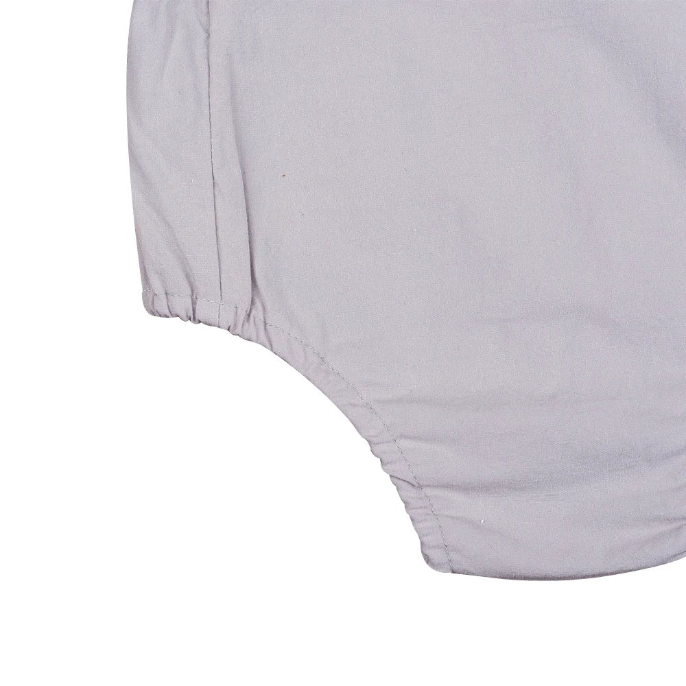 Harga Lucu Onesie Bayi Telinga Kelinci Lucu Tanpa Lengan Backless Abu abu Perban Bodysuit Cukup 6 9 12 18 Bulan Bayi perempuan Pakaian musim panas