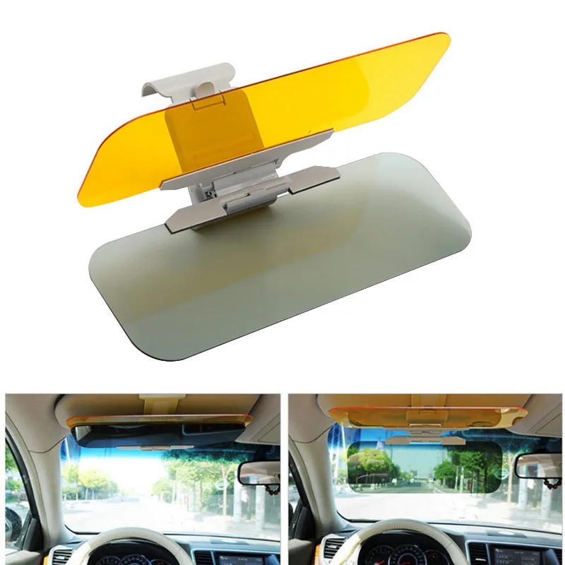 

1PCS Anti-Glare HD UV Car Auto Truck Flip Down Shield Visor Day / Night Vision Auto Car Accessories Driver goggles Car shade