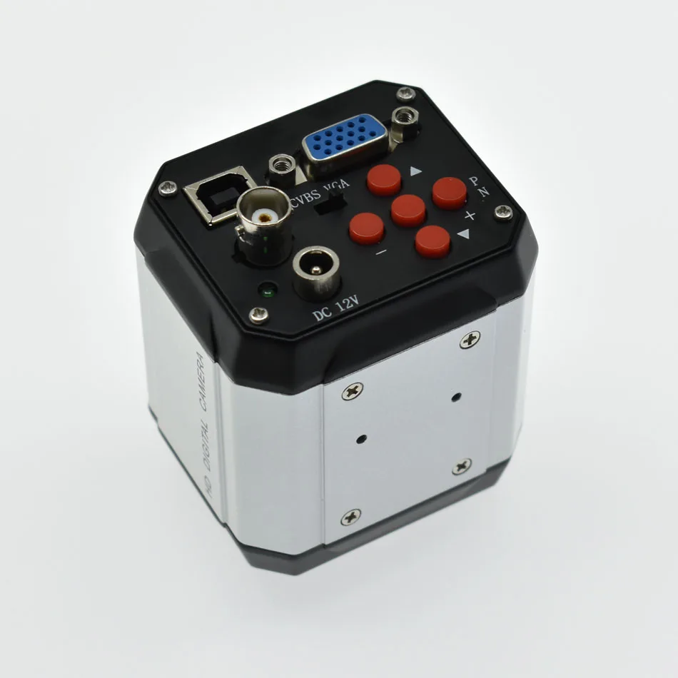Цифровой видеомикроскоп HD 2.0MP 1080P 30fps промышленная видеокамера VGA USB BNC AV выходы