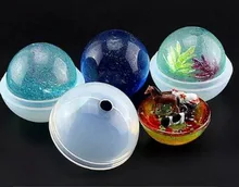 Ball Shape Silicone Mold Mould Pendant Jewelry Making Tools Craft DIY H200