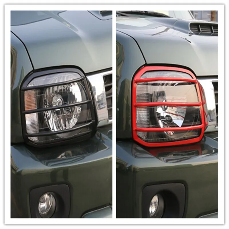 2PCS New Headlights Head Light Lamp Turn Signal Lights Protector Guards