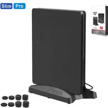 PS4 Pro тонкий вентилятор вертикальная подставка держатель Основание охлаждения кулер теплоотвод 3 usb-хаб для sony Playstation 4 Pro Slim консоль космический корабль