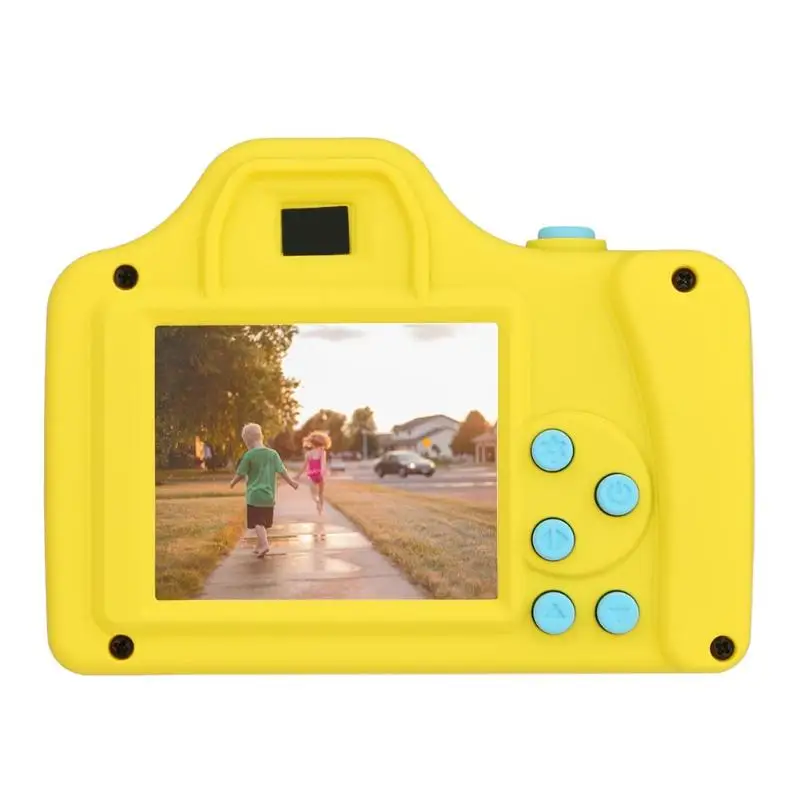 Mini Kids 1.77Inch 32GB Digital Camera Baby Full Color Mini LSR Cartoon Camcorder Video Recorder Support TF Card Education Toy