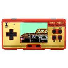 Данные лягушка портативные игровые плееры Встроенный 638 классические игры консоль 8 бит Ретро видео игра для подарка Поддержка AV выход