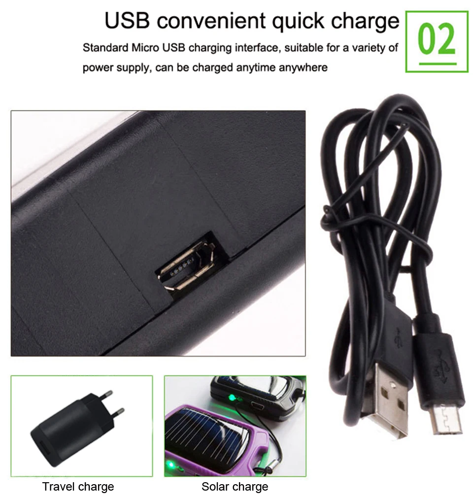 4 slots Smart USB Battery Charger for Rechargeable Battery AA AAA AAAA 1.5V Alkaline 14500 10440 16340 10440 3.2V LiFePo4 charge shaver charger cord