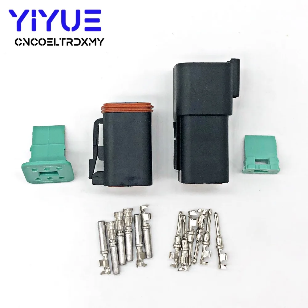 6 Pin Female Male DT DT06-6S DT04-6P (2)