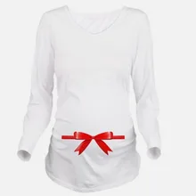 Spring Autumn Maternity Clothes For Pregnant Women Pregnancy Clothes Thin 3D Printed T Shirt For Maternity Women Cute Mom Tops