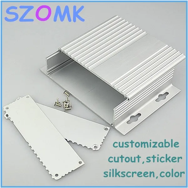 

4 pcs/lot electronic extruded aluminum enclosure case junction box aluminium electrical box 36X147X100MM