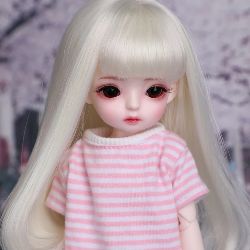 

New Arrival Full Set 1/6 BJD Doll BJD/SD Lovely Cute BambiCrony VANILLA Resin Joint Doll With Eyes For Baby Girl Brithday Gift