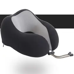 Новая u-образная мягкая Шейная подушка пены памяти подушки для путешествий для самолета портативный автомобильный шейный затылочный
