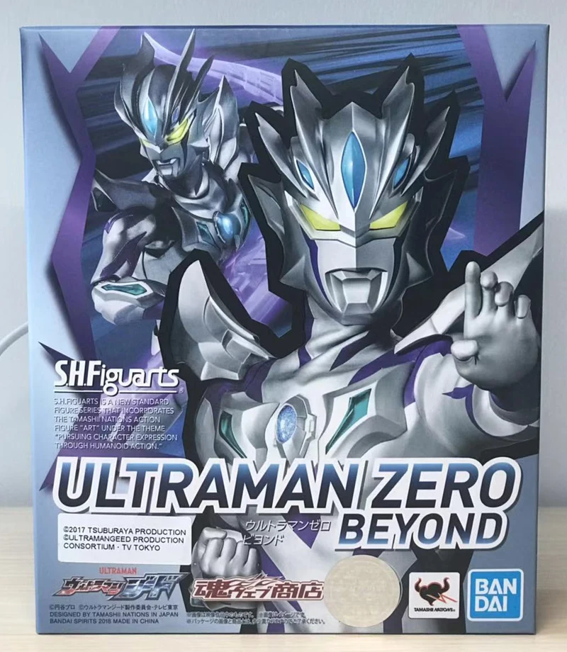 Оригинальные BANDAI spirches Tamashii NACES S. H. Figuarts(SHF) Эксклюзивная Фигурка-Ультрамен Zero Beyond