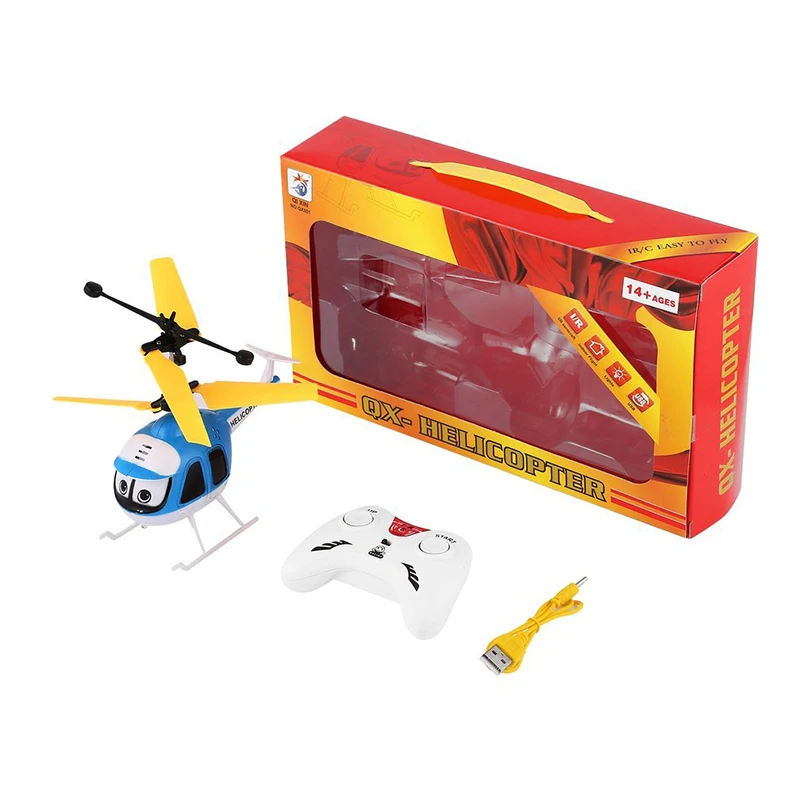 Индукционные летающие игрушки RC вертолет мультфильм дистанционного управления Дрон с мигающий светодиодный светильник для детей самолет плавающие игрушки