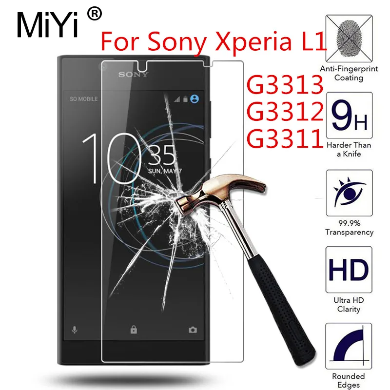 Для sony Xperia L1 G3312 G3311 G3313 5," 2.5D HD Закаленное стекло протектор экрана для sony Xperia L 1 защитная Пленка чехол