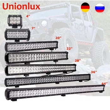 

4" 7" 12" 20" 23"Offroad LED Light Bar 126W Work Light Combo18W 72W 180W 288W For SUV 4X4 Truck LED Bar Fog Driving Light
