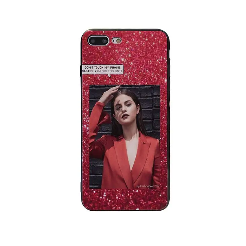 Чехол из ТПУ MaiYaCa Selena Gomez Marie для iphone X XS XR Max 8 8plus 7 7plus 6s plus 6 6plus|Чехлы-накладки| |