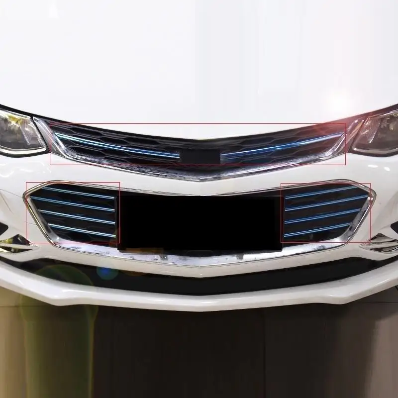 

Trunk Rear Panels automobile decorative car styling accessories accessory bright sequins modification 17 18 FOR Chevrolet Cruze