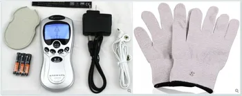 

Newest Tens Acupuncture Digital Therapy Machine massager+TENS Gloves /Socks +English manual +1pair pads+power adapter sock glove