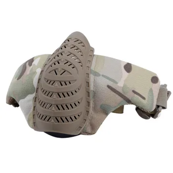 

Balight Tactical Airsoft Half Face Masks Steel Mesh Mask Hunting Paintball Shooting Protection Mask War CS Game Military
