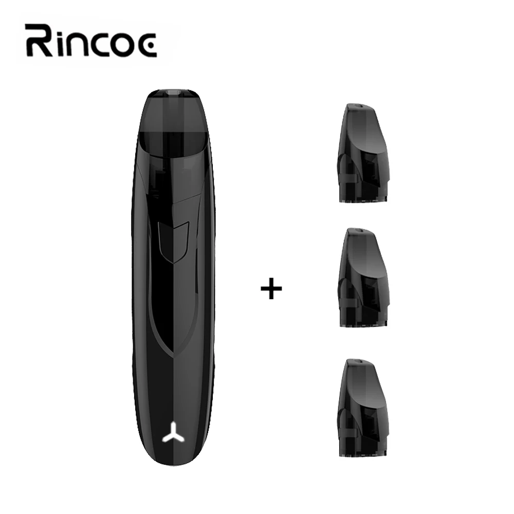 

Electronic Cigarette Original Rincoe Ceto SE Pod Kit Built-in 650mAh battery with extra 3pcs 2ml Cartridge Vaporizer