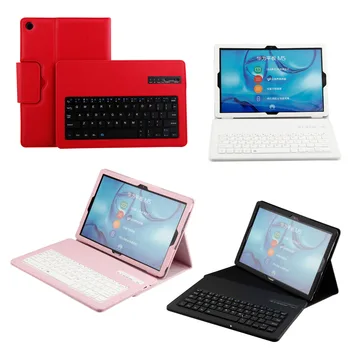 

Detachable Wireless Bluetooth Keyboard Flip Stand Leather Funda Cover Case For Huawei MediaPad M5 10.8 CMR-W09/AL09 CMR-W19/AL19