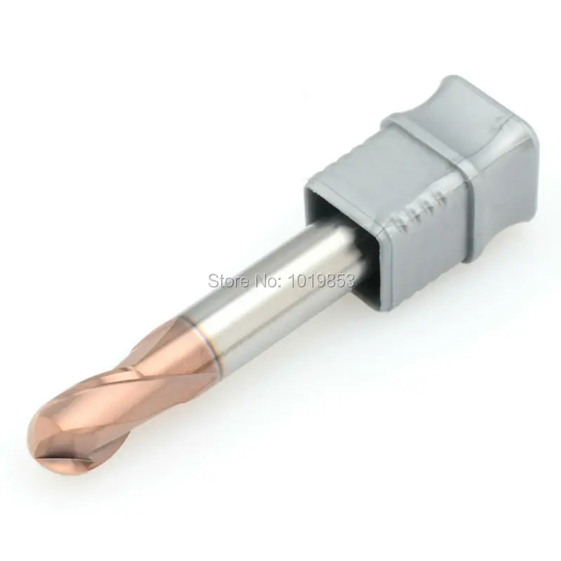

CGS-600S R5*10*75L HRC68 SOLID tungsten carbide ball nose end mill For high speed CNC machine