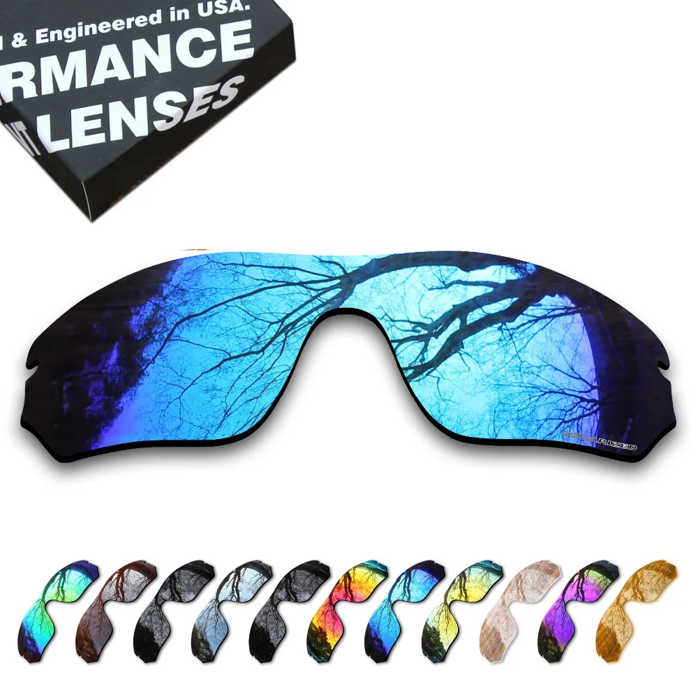 

Millerswap Resist Seawater Corrosion Polarized Replacement Lens for Oakley Radar Edge Sunglasses - Multiple Options