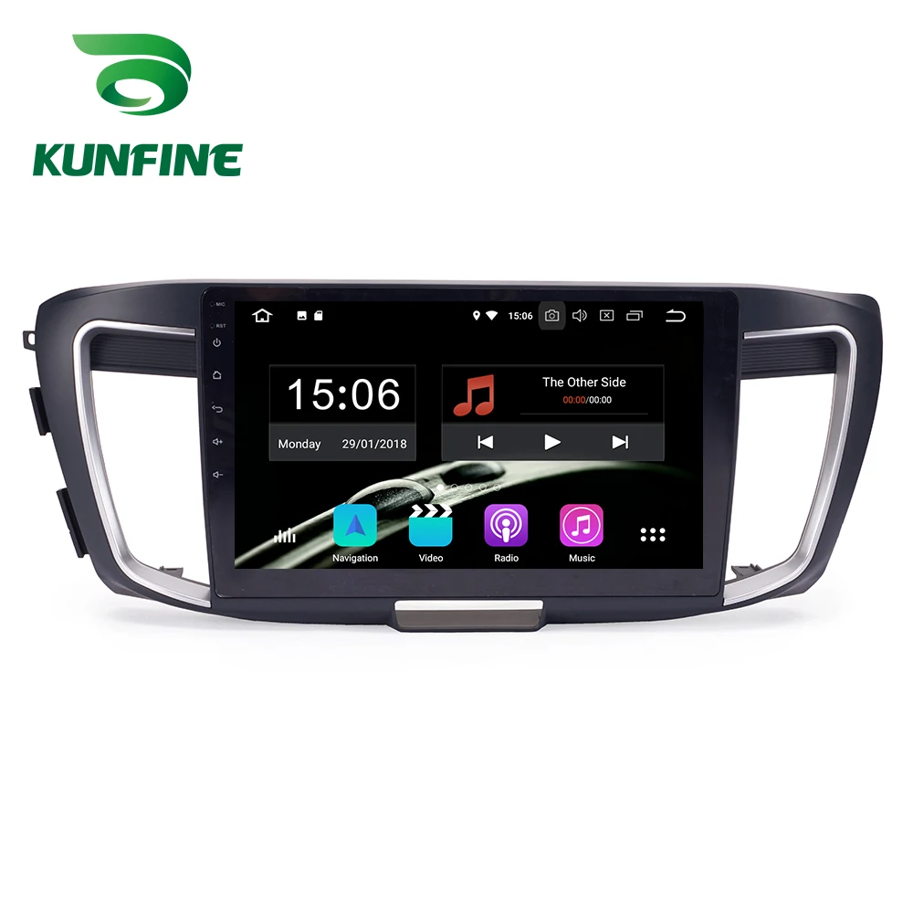 Android 9 0 Ram 4G Rom 64G PX6 Cortex A72 автомобильный DVD GPS мультимедийный плеер стерео для Honda Accord