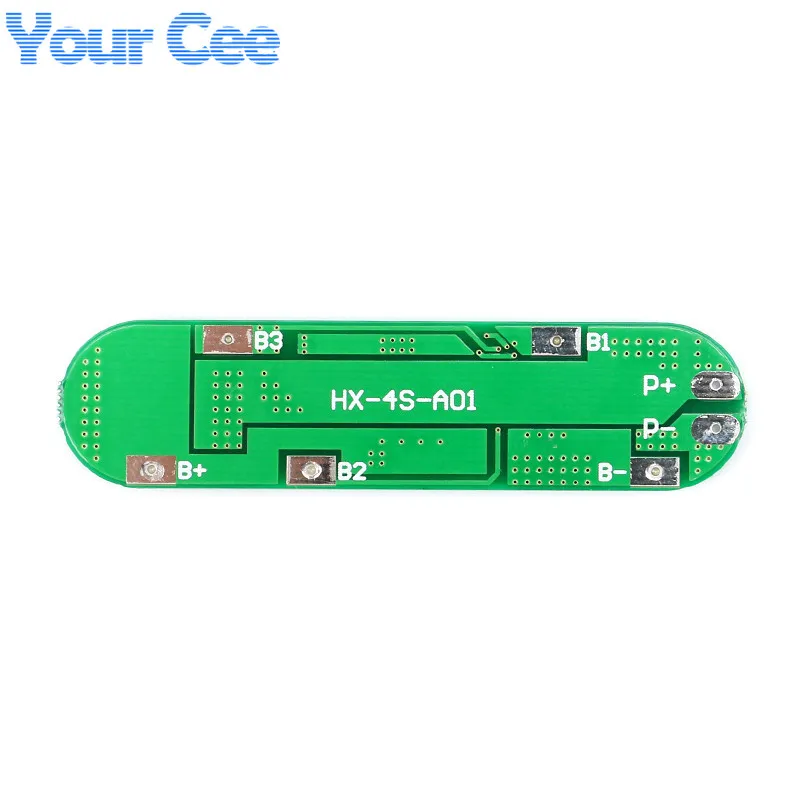 4S 10А литий ионная литиевая батарея 16 8 в 18650 зарядное устройство PCB BMS Защитная