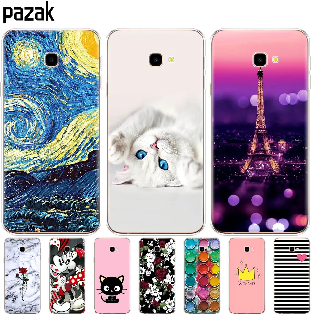 

soft silicone case For Samsung J4 Plus Cases Soft TPU Cover For Coque Samsung J4 Plus J4 Prime sm j415 Case Capas J4Plus 2018