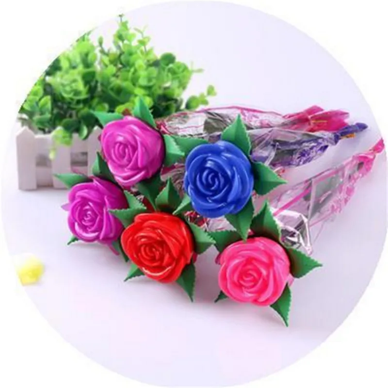 Искусственные розы светодиодный букет розы огни Сияющий Цветок День святого Валентина подарки Декоративные цветы