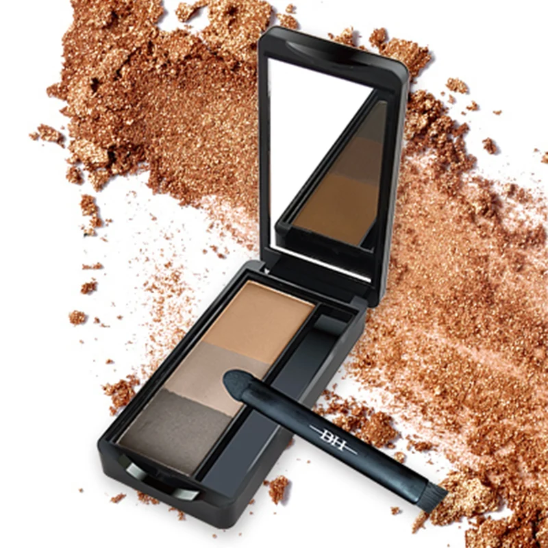 

3color Mineral Eye Brow eyebrow set powder tint eyebrow cosmetics for eyebrows Waterproof and Long Lasting cosmetics makeup