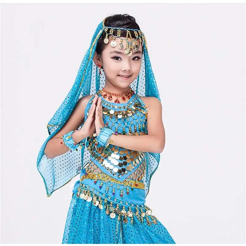 oriental dance costumes  dress for kids girls children cheap dresses india belly dance clothes for sale belly dance 4 colors (3)