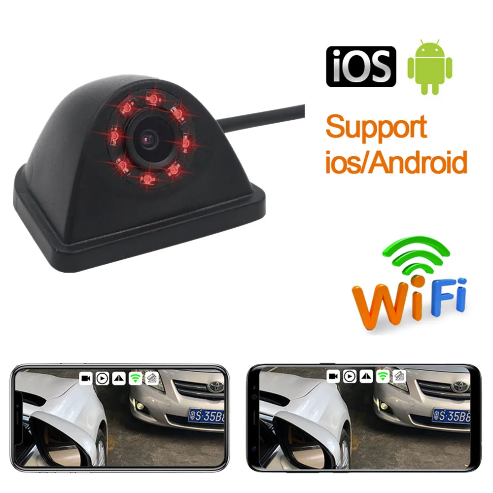 

Hot Sale Buit-in Antenna Wireless Wifi Car Side View Camera 125 To 150 Wide Viewing Angle Waterproof For Android For IOS System