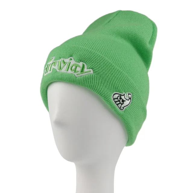 Splatoon 2 Firefin Hokkori Hats Warm Knitted Embroidery Beanies Caps