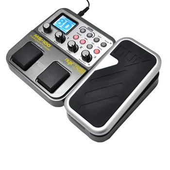 

High Quality NUX MG-100 Modeling Guitar Processor Guitar Effect Pedal Drum Tuner Recorder 58 Effect 72 Preset Multi-function