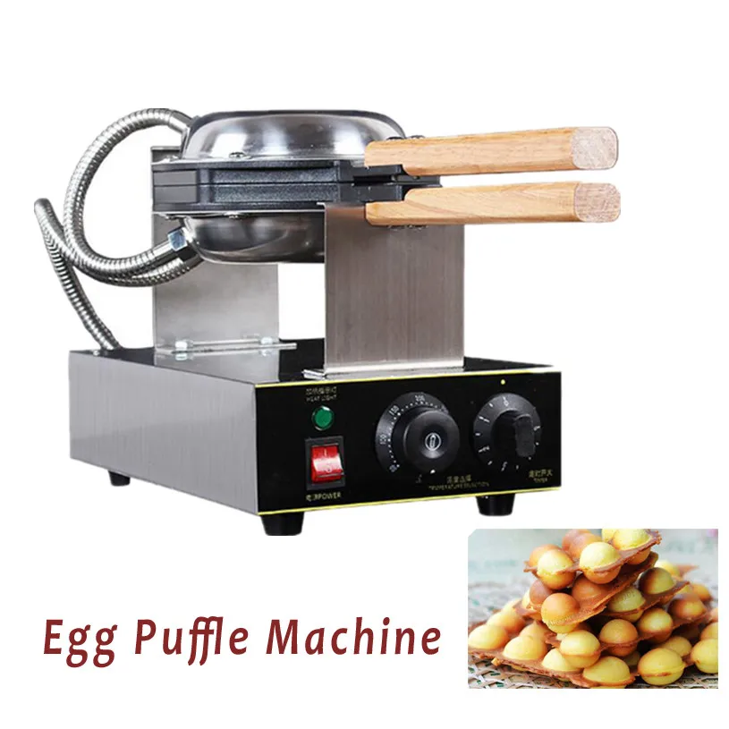 Newest 110V/220V Egg Puff Machine Waffle Maker Kitchen Appliance Waffle