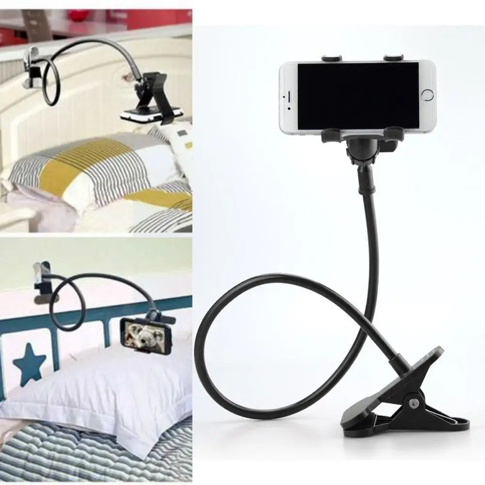 

360 Degree Rotating Mobile Phone Holder Telescopic Flexible Clip Table Desk Lazy Spirit Long Arm Universal Mobile Phone Holder