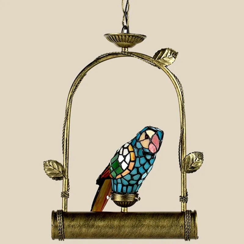 YW356001-stained glass tiffany lamp