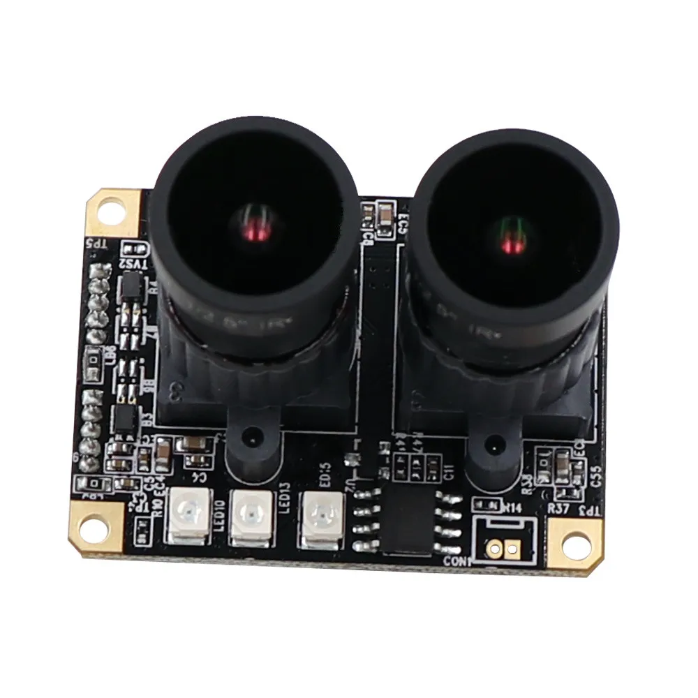 

Face Recognition Bioassay Dual Lens USB Camera Module IR Day Night Vision 2.0Megapixel 1080P UVC Plug Play Stereo Webcam